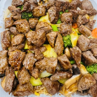 D. Hibachi Steak / D. 铁板牛