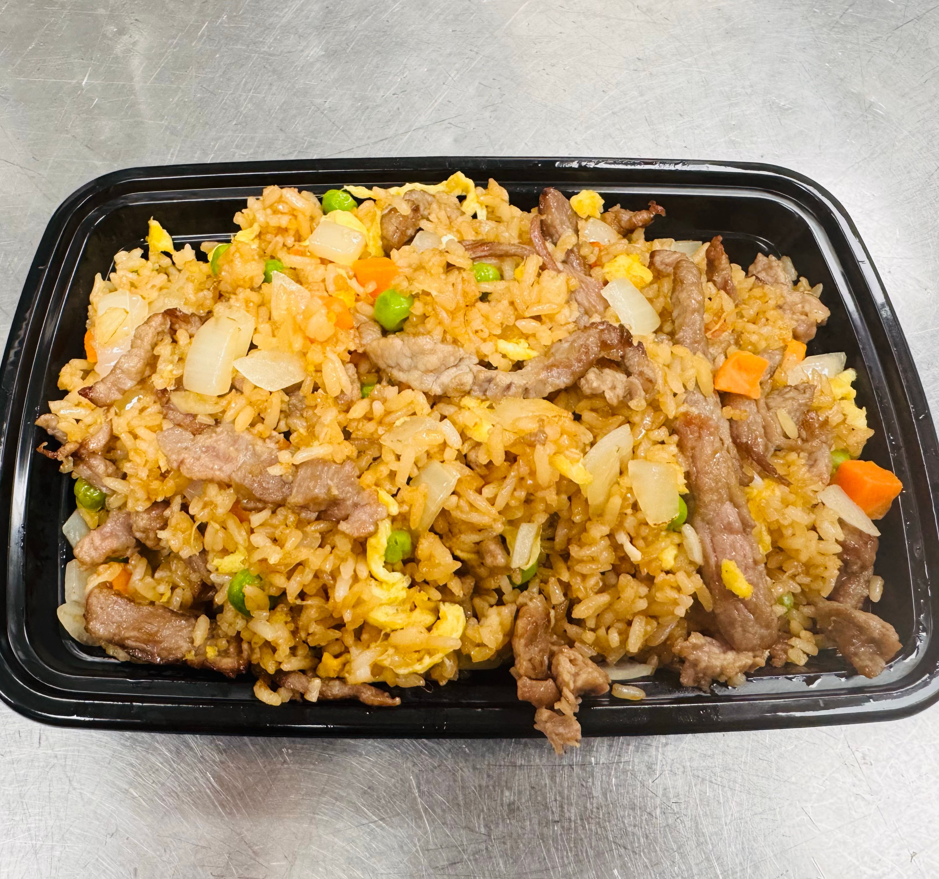 Beef Fried Rice / 牛炒饭.