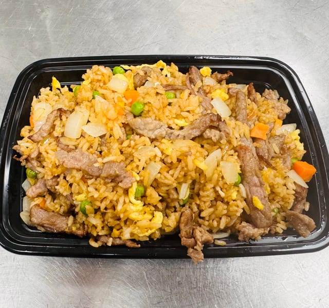 Beef Fried Rice / 牛炒饭.