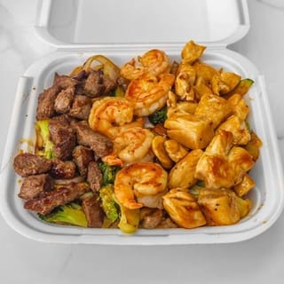 L. Hibachi Triple / L. 铁板三样